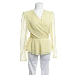 MARC CAIN WRAP YELLOW BLOUSE